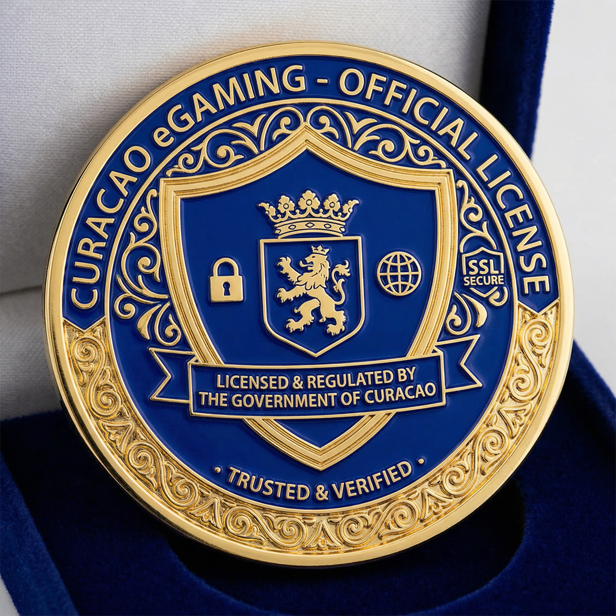 c7娱乐库拉索eGaming牌照徽章